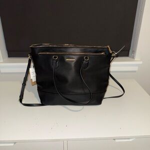 Elegant Black Tote Bag